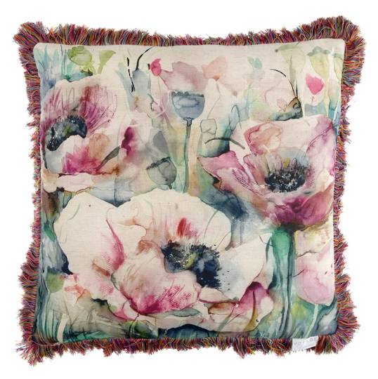 Voyage Maison - Country Blooms - Papavera Cushion - Mauve